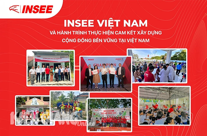 INSEE Việt Nam lần thứ 8 liên tiếp vào top 100 doanh nghiệp phát triển bền vững